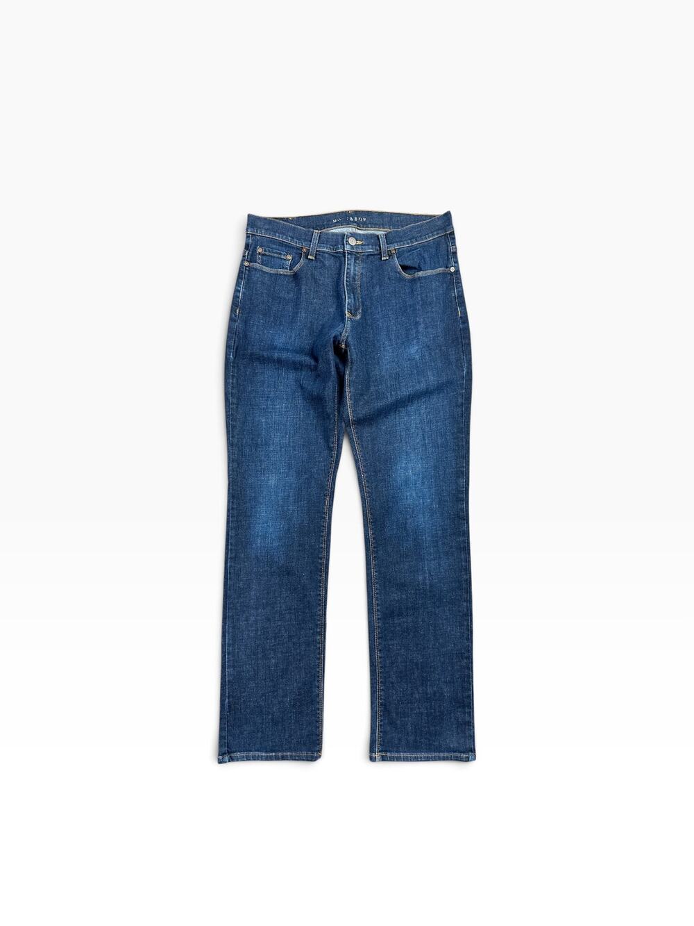 Mott & Bow Straight Fit Crosby Jeans Blue — Size 34x34
